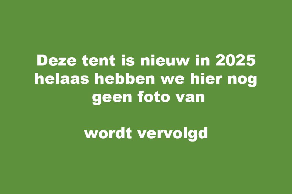 nieuwe tent